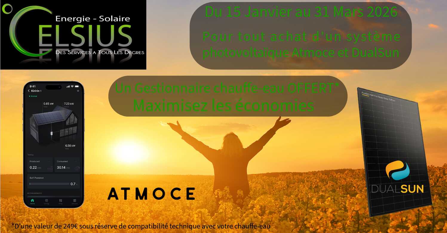 Lire la suite à propos de l’article Offre spéciale photovoltaïque – Janvier à mars 2026